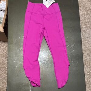 Fabletics Kids Bright Pink Leggings